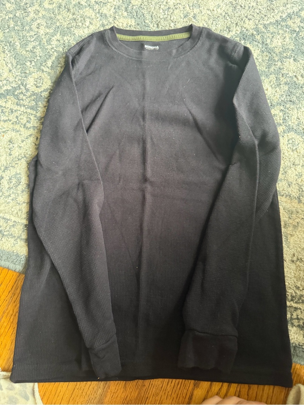Sonoma Black Long Sleeve Thermal Tee for Kids